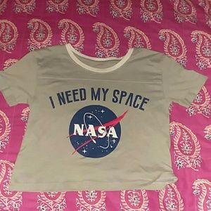 NASA crop top